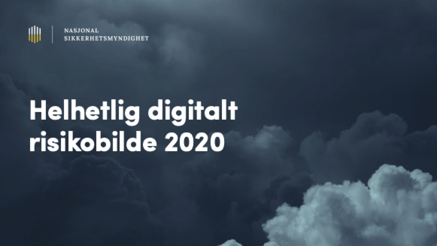 Pressemelding om det digitale risikobildet 2020